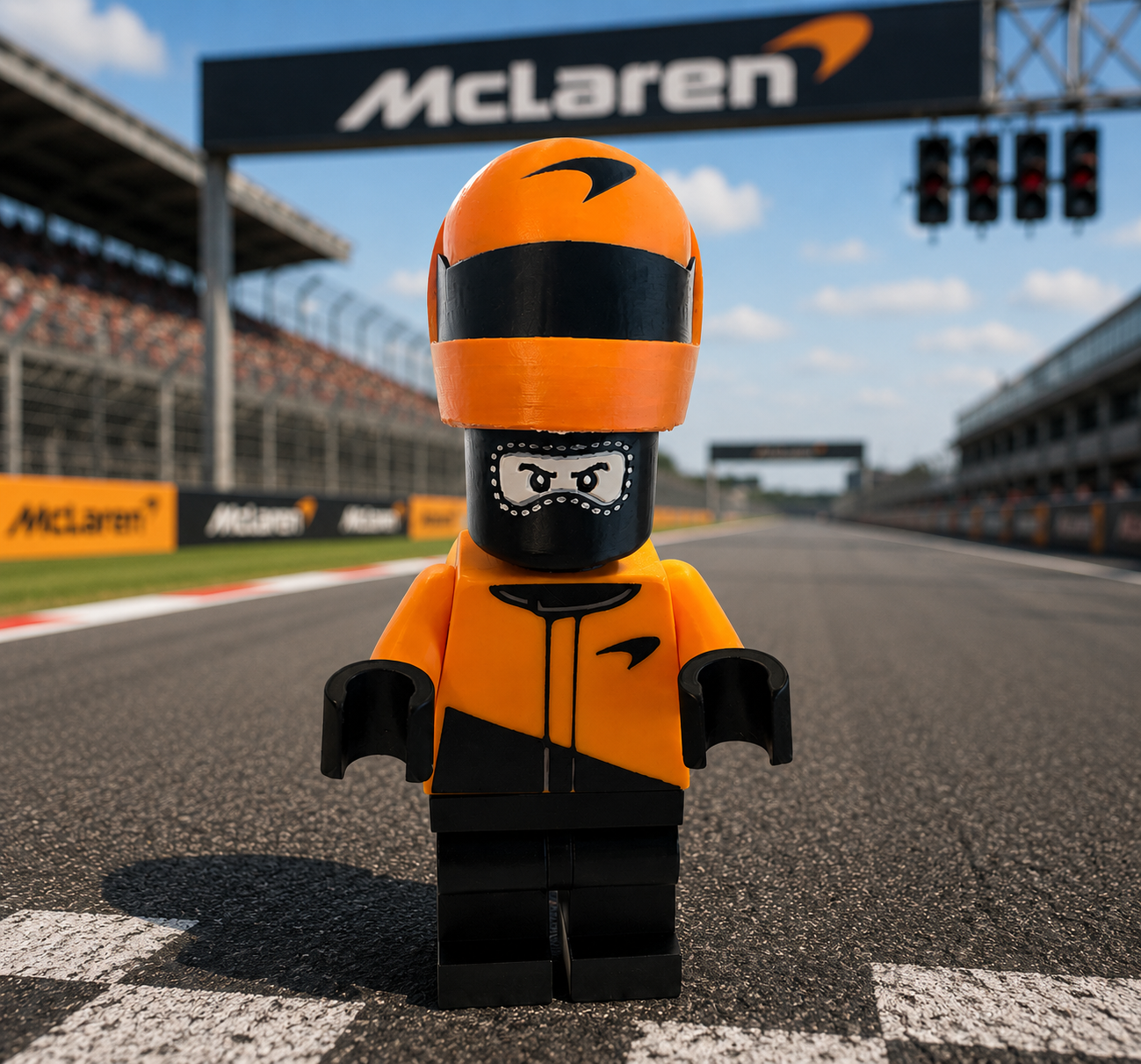 McLaren Speed Champions F1 Driver - 3D printed 21CM