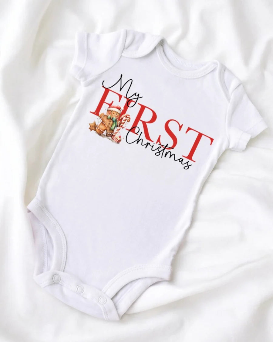 My first Christmas bodysuit