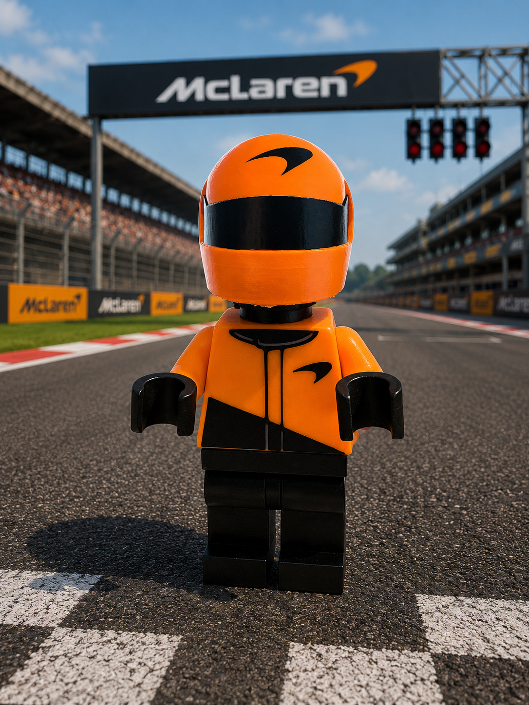 McLaren Speed Champions F1 Driver - 3D printed 21CM