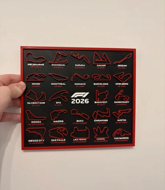 Formula 1 2026 Calendars