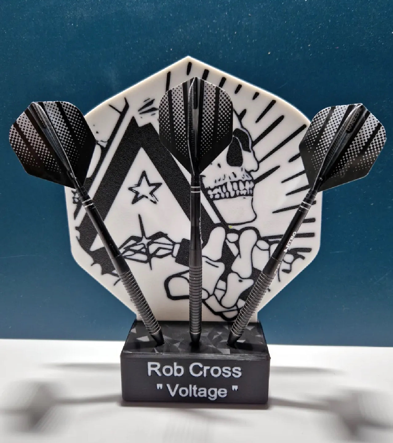 Rob Cross Darts Display Stand