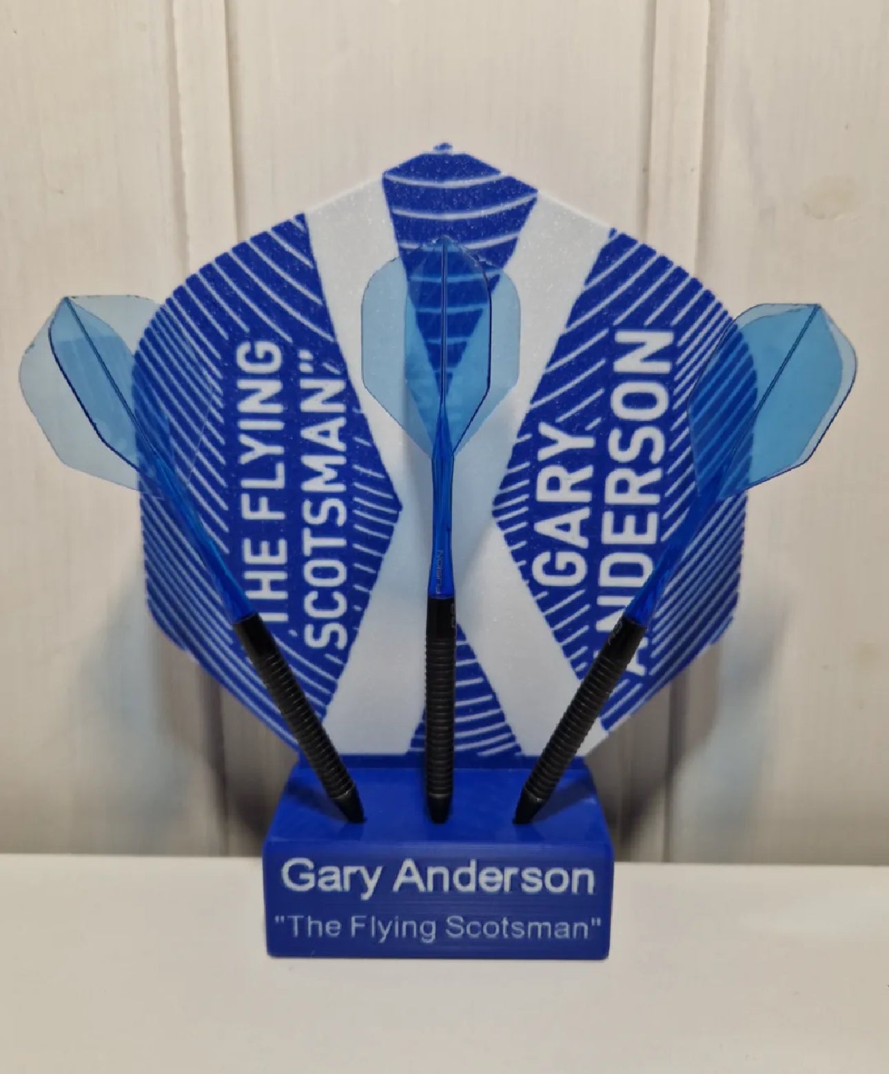 Gary Anderson Darts Display Stand