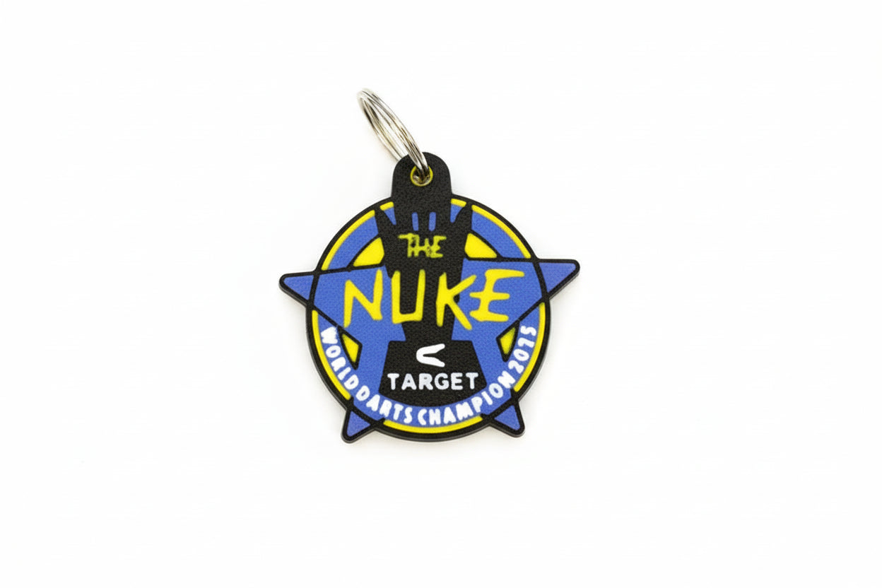 Luke The Nuke World Darts Champion 2025 Keyring