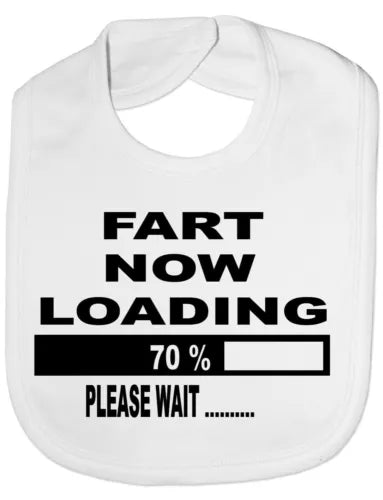 Fart Loading XL baby Bib