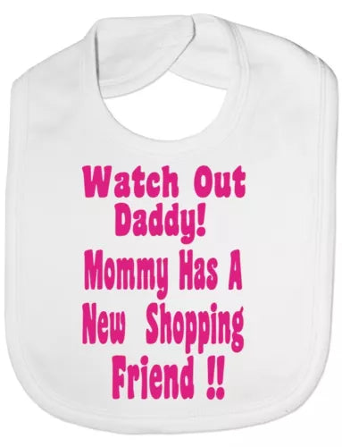 New Shopping friend XL Baby Bib