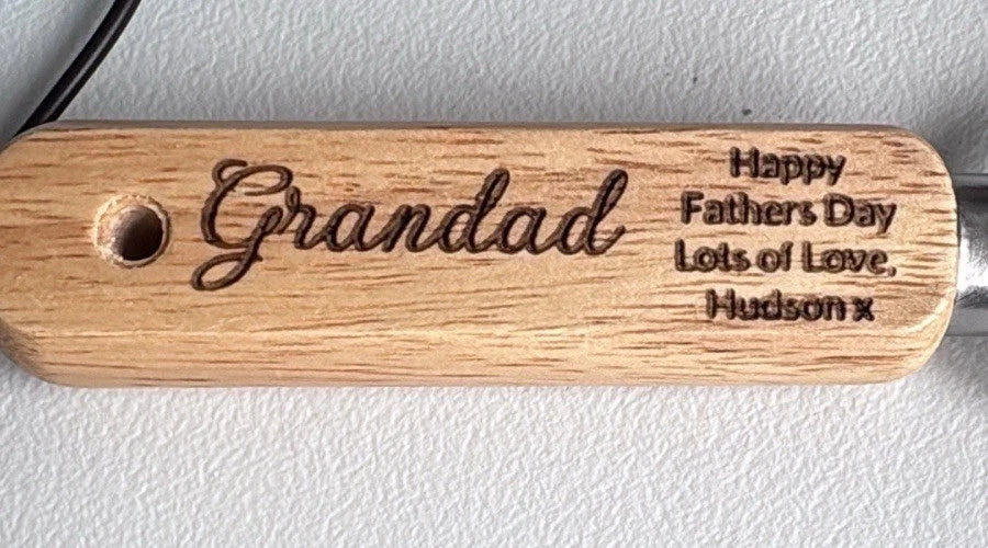Personalised Wooden Bottle Opener Engraved Gift for All Any Occasion